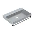 Раковина подвесная Catalano New Zero 75 х 50 см, satin cement/серий матовый (175ZPCS) фото 1 Aquada.com.ua