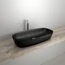 Раковина накладная на столешницу Catalano Сolori Satin black 80 х 40 см (180APGRLXNS) фото 3 Aquada.com.ua