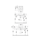 Раковина на столешницу Duravit Architec 400x400, без отверстия для смесителя (0320400000) фото 2 Aquada.com.ua