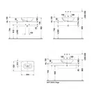 Раковина накладная на столешницу Duravit Bagnella 52 х 42 см (0334520000) фото 3 Aquada.com.ua