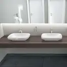 Раковина накладная на столешницу Duravit DuraStyle 43 х 43 см (0349430000) фото 2 Aquada.com.ua