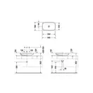 Раковина накладная на столешницу Duravit DuraStyle 60 х 38 см (0349600000) фото 4 Aquada.com.ua