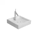 Раковина Duravit Starck 1 47х47 см (шлифованный вариант) (0387470027) фото 1 Aquada.com.ua