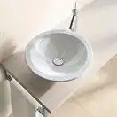 Раковина накладная на столешницу Duravit Bagnella Ø 48 см (0451480000) фото 2 Aquada.com.ua