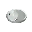Встраиваемая раковина Duravit Architec d=47 см, с переливом (0468470000) фото 1 Aquada.com.ua