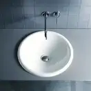 Встраиваемая раковина Duravit Architec d=47 см, с переливом (0468470000) фото 3 Aquada.com.ua