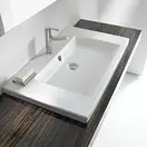 Раковина накладная на столешницу Duravit 2nd floor 80х50 см (0491800000) фото 2 Aquada.com.ua