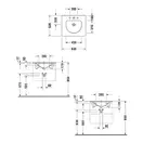 Раковина Duravit Darling New 63х52 см (0499630000) фото 3 Aquada.com.ua