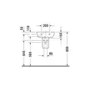 Раковина Duravit Me by Starck 45x32см (0719450000) фото 3 Aquada.com.ua