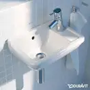 Раковина Duravit Starck 3 40х26 см (отверстие для смесителя справа) (075140000) фото 2 Aquada.com.ua