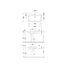 Раковина Duravit Happy D.2 80х52,5 см (2316800000) фото 2 Aquada.com.ua