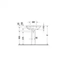 Раковина Duravit DuraStyle 65х44 см (2319650030) фото 6 Aquada.com.ua