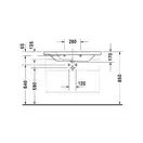 Раковина Duravit DuraStyle 100х48 см (2320100000) фото 3 Aquada.com.ua