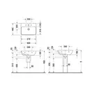 Раковина Duravit Me by Starck 60х46 см (2335600000) фото 4 Aquada.com.ua