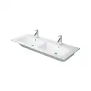 Раковина двойная мебельная Duravit Me by Starck 130 x 49 см (2336130000) фото 1 Aquada.com.ua