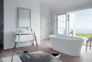 Раковина накладная на столешницу Duravit Cape Cod 46 х 46 см (2340460000) фото 3 Aquada.com.ua