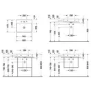 Раковина для мебели Duravit Bacino 60 х 47 см (2353600041) фото 3 Aquada.com.ua