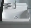 Раковина накладная на столешницу Duravit DuraSquare 60 х 34,5 см (2355600000) фото 2 Aquada.com.ua