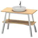 Консоль Duravit Cape Cod 57 х 112 х h82,5 см, дуб европейский (CC953207676) фото 1 Aquada.com.ua