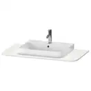 Консоль с 1 одним вырезом Duravit Happy D.2 Plus 100 х 55 см, скавдинавский белый шелковисто-матовый лак (HP031E03939) фото 1 Aquada.com.ua