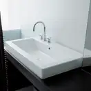 Раковина накладная на столешницу Flaminia Acquagrande 101 х 55 х h10 см (5051/INC) фото 1 Aquada.com.ua