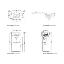 Мини-раковина Flaminia Pass 35 х 23 х h12 см (PS23LM) фото 2 Aquada.com.ua
