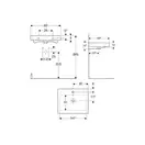 Geberit iCon Раковина подвесная 60x48.5 см, белая (124060000)