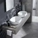 Geberit VariForm Раковина накладна, еліптична, біла (500.774.01.2)