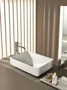 Раковина накладная на столешницу Geberit VariForm 55 х 40 см (500.779.01.2) фото 3 Aquada.com.ua