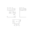 Geberit VariForm Раковина накладная 55x40 см, белая (500.779.01.2)