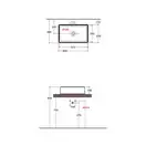 Раковина накладная на столешницу Globo Forty3 60х37 см (FO062.BI) фото 3 Aquada.com.ua