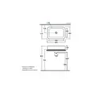 Раковина накладная на столешницу Globo Stone 60х40 см (SS060.BI) фото 3 Aquada.com.ua
