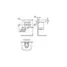Полупьедестал для умивальника Grohe Euro Ceramic 50 см, білий (39325000)