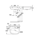 Умивальник підвісний Grohe Euro Ceramic (39336000)