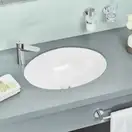 Grohe Bau Ceramic Встраиваемая раковина 55, белая (39423000)