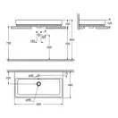 Раковина накладная на столешницу Grohe Cube Ceramic 60 х 49 см (3947700H) фото 2 Aquada.com.ua