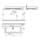 Раковина накладная на столешницу Grohe Cube Ceramic 50 х 49 см (3947800H) фото 2 Aquada.com.ua