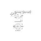 Раковина накладная на столешницу Grohe Essence Ø 45 см (3960900H)