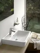 Раковина накладная на столешницу 55 х 48 см Laufen Pro (H8179510001041) фото 2 Aquada.com.ua
