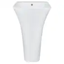 Раковина для підлоги Qtap Crow з донним клапаном QT0511G315W