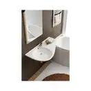 Раковина угловая Ravak Avocado 850х450х124 мм (левый вариант) (XJ1L1100000) фото 2 Aquada.com.ua