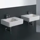 Раковина подвесная Simas Top-Lavabi 60х45 см (левая) (QU60S) фото 4 Aquada.com.ua