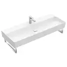 Раковина подвесная 120 х 47 см Villeroy & Boch Memento 2.0 (альпийский белый, без перелива) (4A22C201) фото 1 Aquada.com.ua