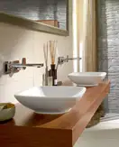 Раковина накладная на столешницу Villeroy & Boch Loop & Friends 430 х 430 мм (51491001) фото 3 Aquada.com.ua