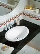 Раковина встраиваемая (в столешницу) сверху Villeroy & Boch Loop & Friends 505 х 360 мм (61551001) фото 2 Aquada.com.ua