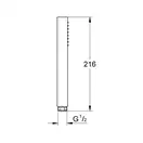Ручний душ Grohe Euphoria Cube Stick, хром (27698000)