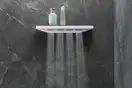 HANSGROHE Боковой душ 500 1jet с полкой, белый матовый Rainfinity (26243700) фото 3 Aquada.com.ua