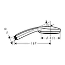 HANSGROHE Ручной душ Monsoon Vario (26544400) фото 2 Aquada.com.ua