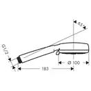 HANSGROHE MyClub Vario Ручной душ EcoSmart 9л/мин (26685400) фото 2 Aquada.com.ua