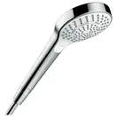 Лейка для душа Hansgrohe Croma Select S Multi (цвет - хром/белый), 3 вида струи (26800400) фото 1 Aquada.com.ua